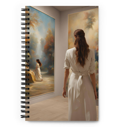 Outside looking in Spiral notebook
