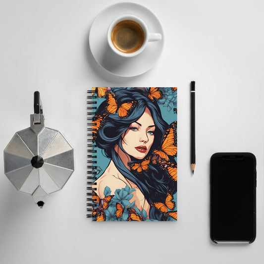 Transformations Spiral notebook