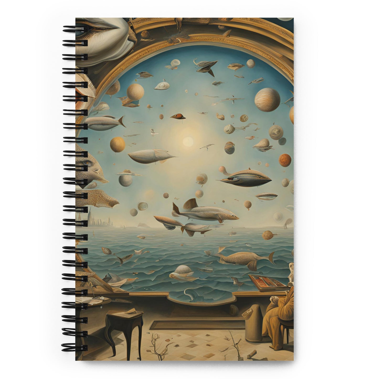 It's so surreal Spiral notebook