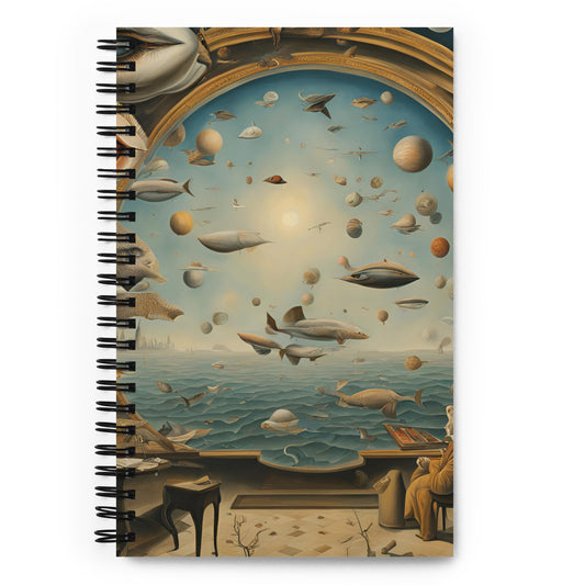It's so surreal Spiral notebook