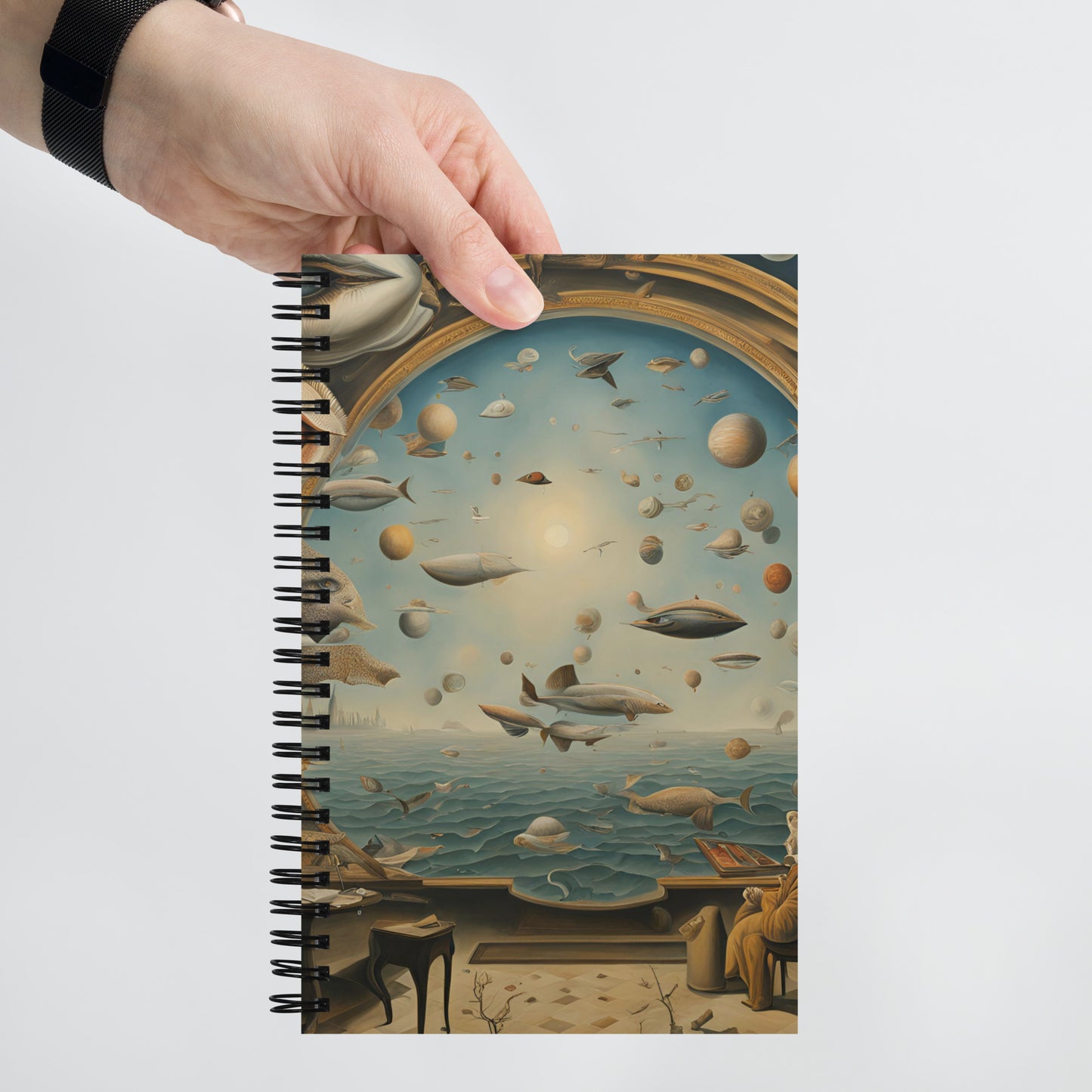 It's so surreal Spiral notebook