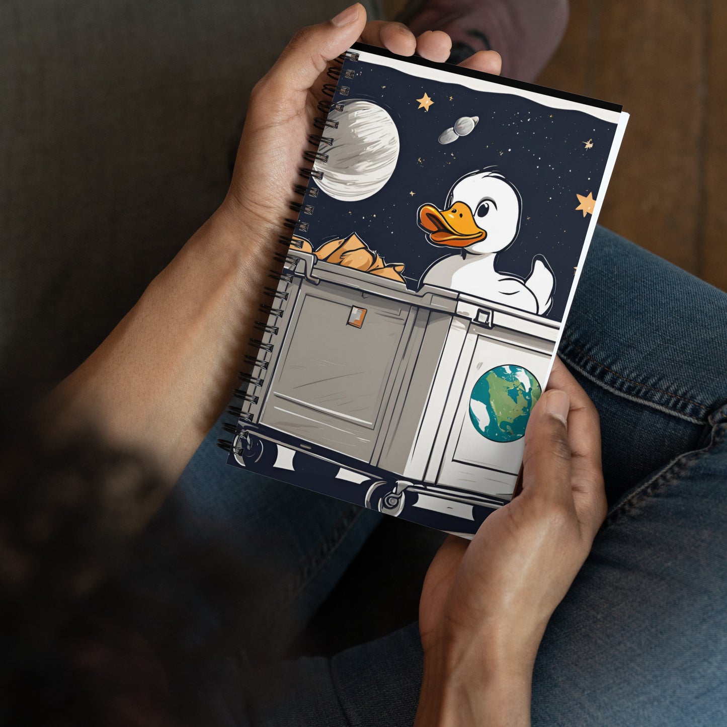 Duck Spiral notebook