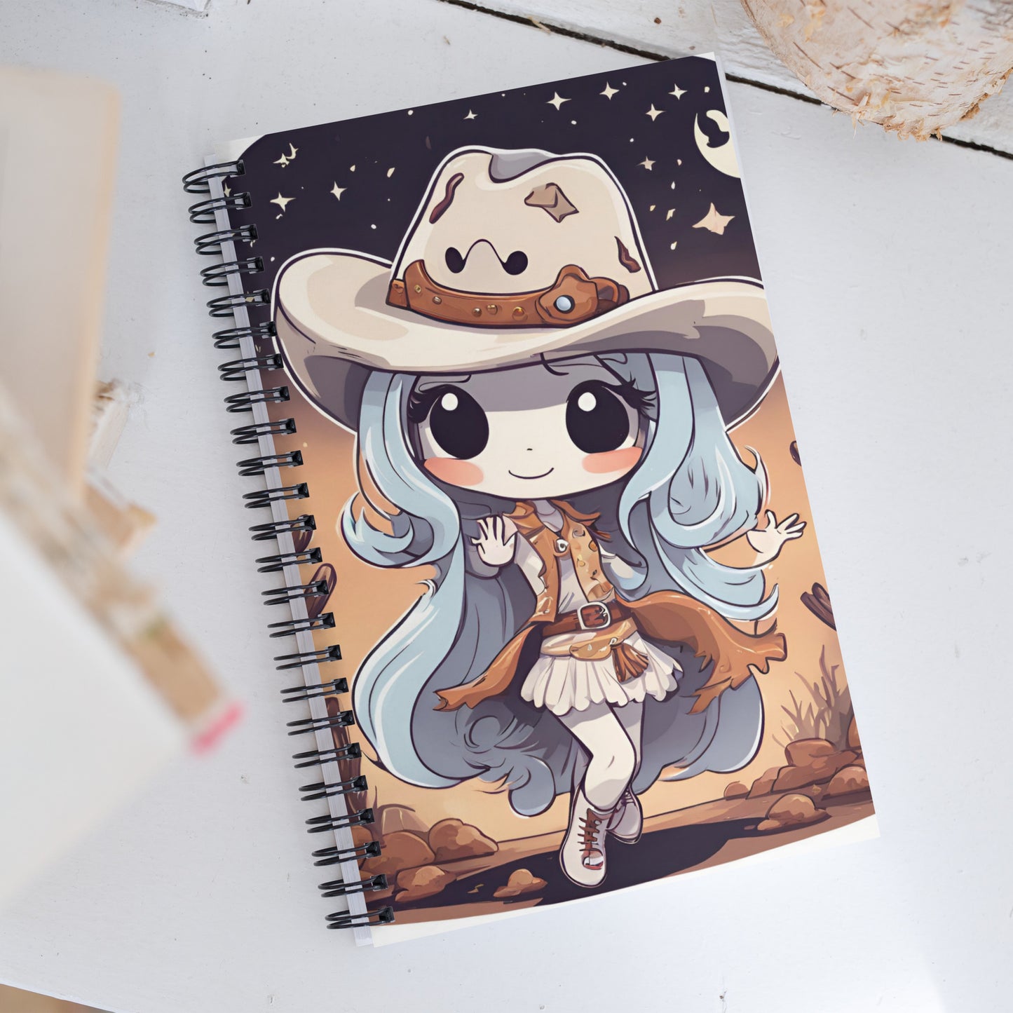 Cow Ghoul Spiral notebook