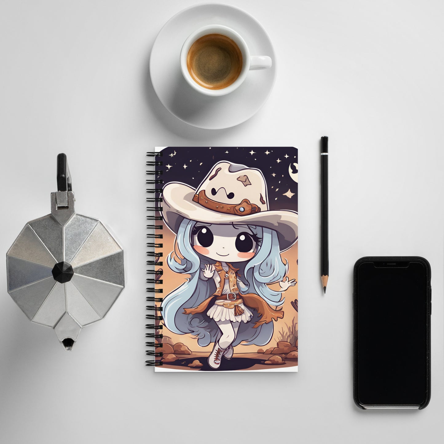 Cow Ghoul Spiral notebook