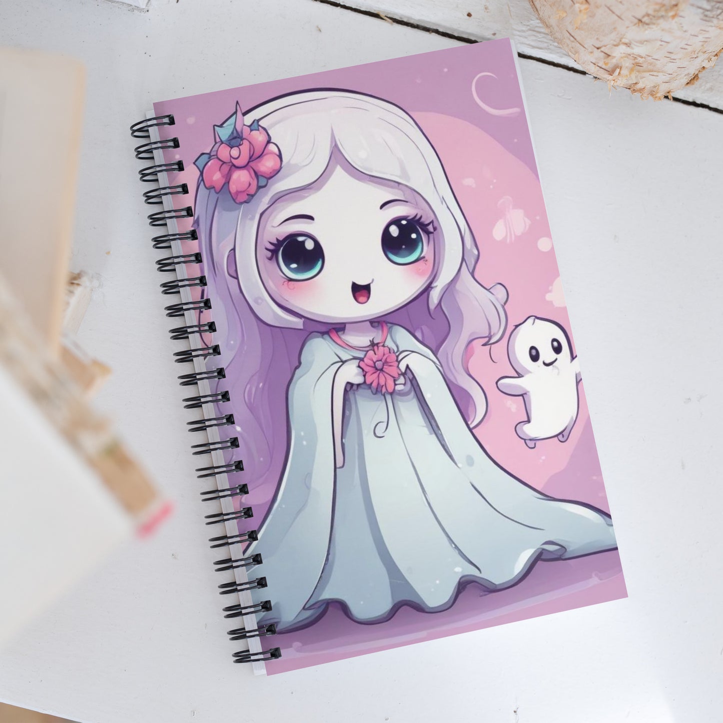 Ghouls ghoul Spiral notebook