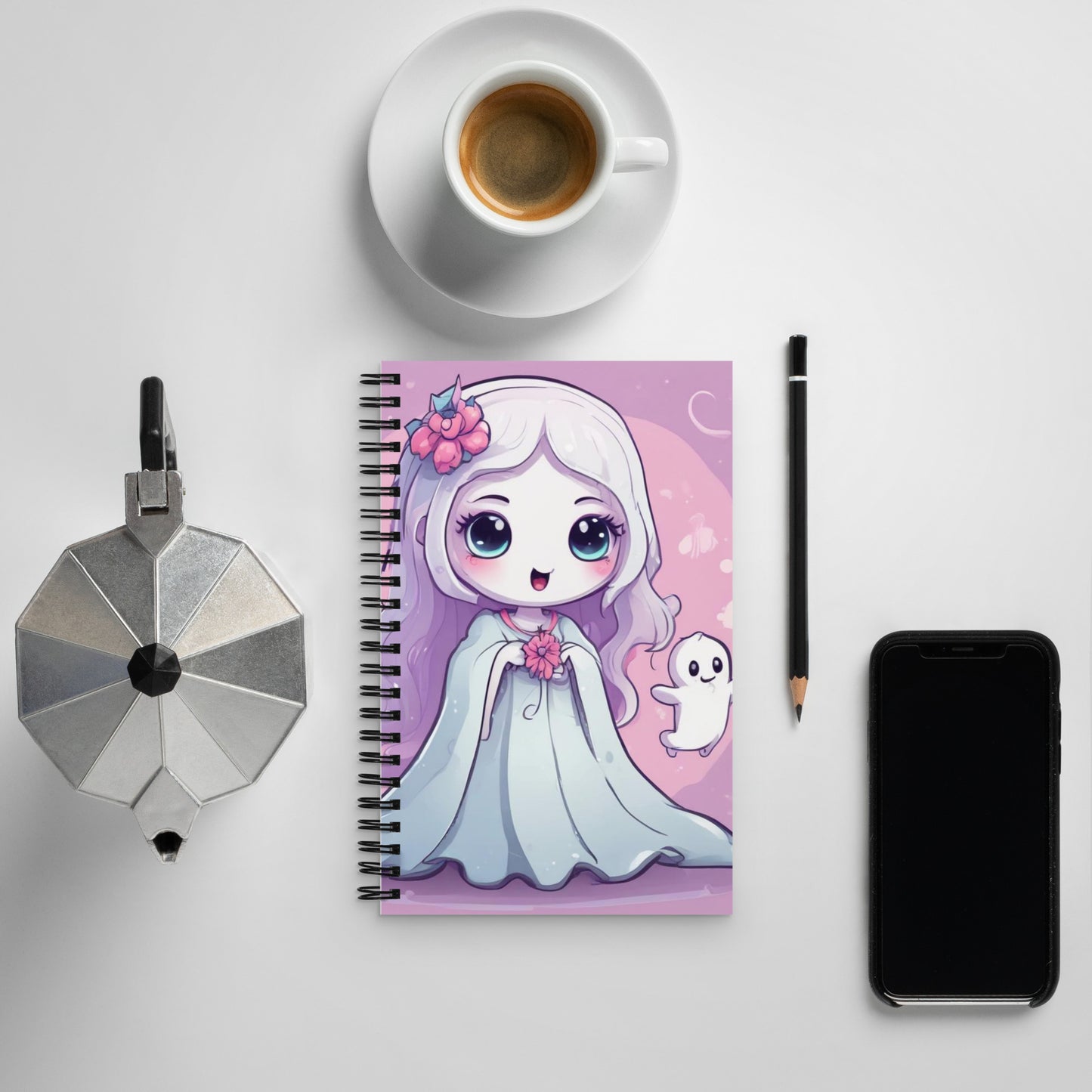 Ghouls ghoul Spiral notebook