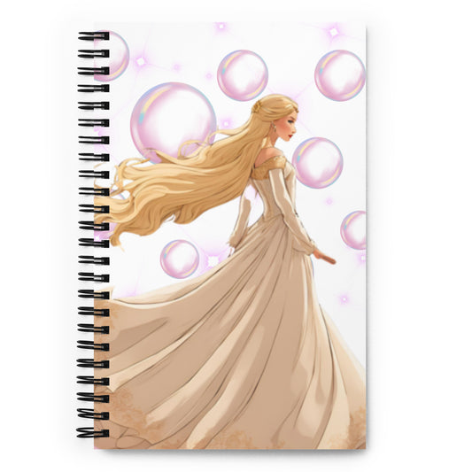 Fairy Tale Princess Spiral notebook