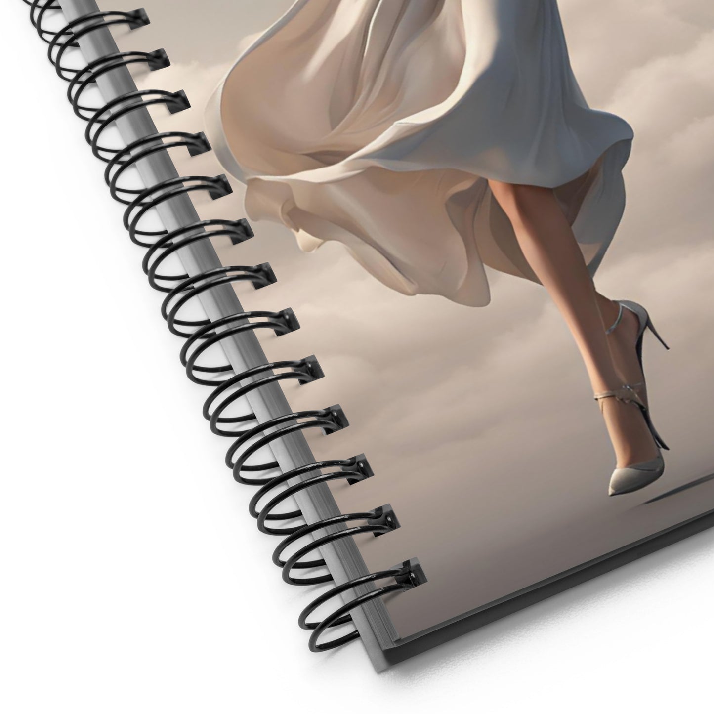 Above it All Spiral notebook