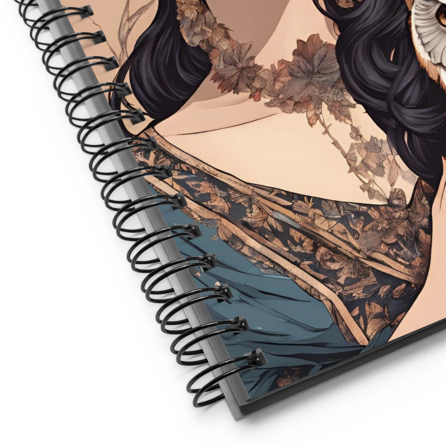 Wisdom comes later Spiral notebook