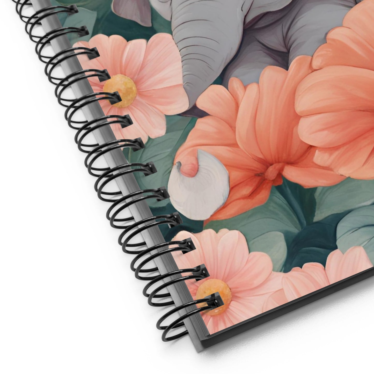 Tinsy Elephant Spiral notebook
