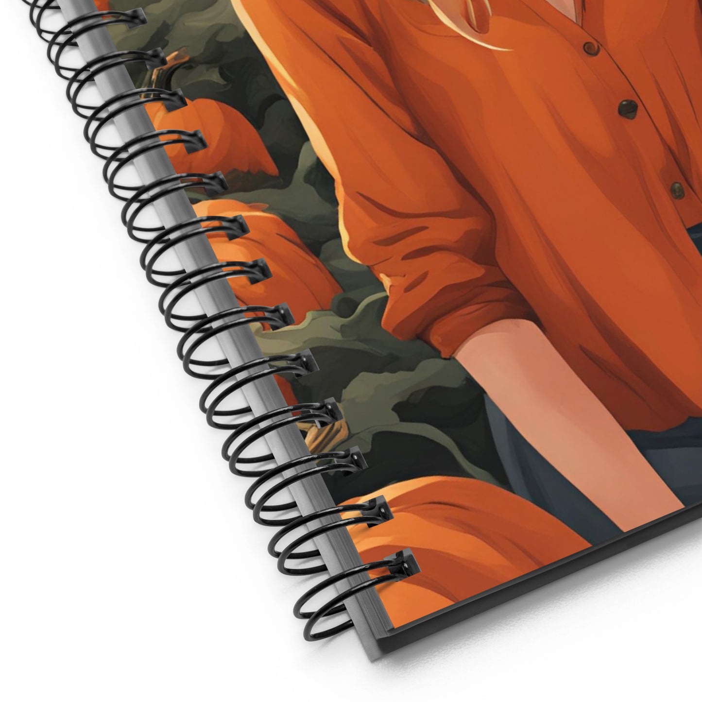 Pumpkin Patch Princess 1 Spiral notebook