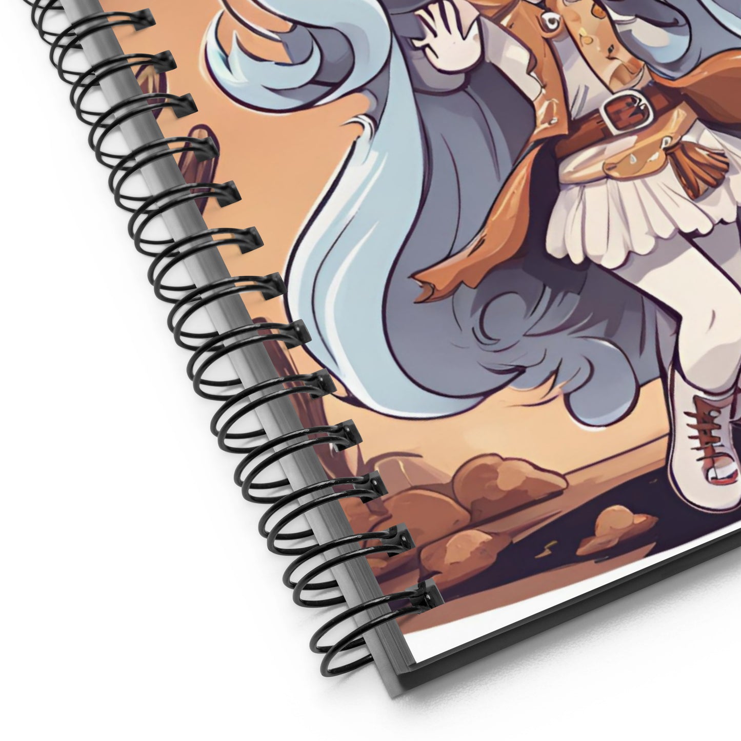 Cow Ghoul Spiral notebook