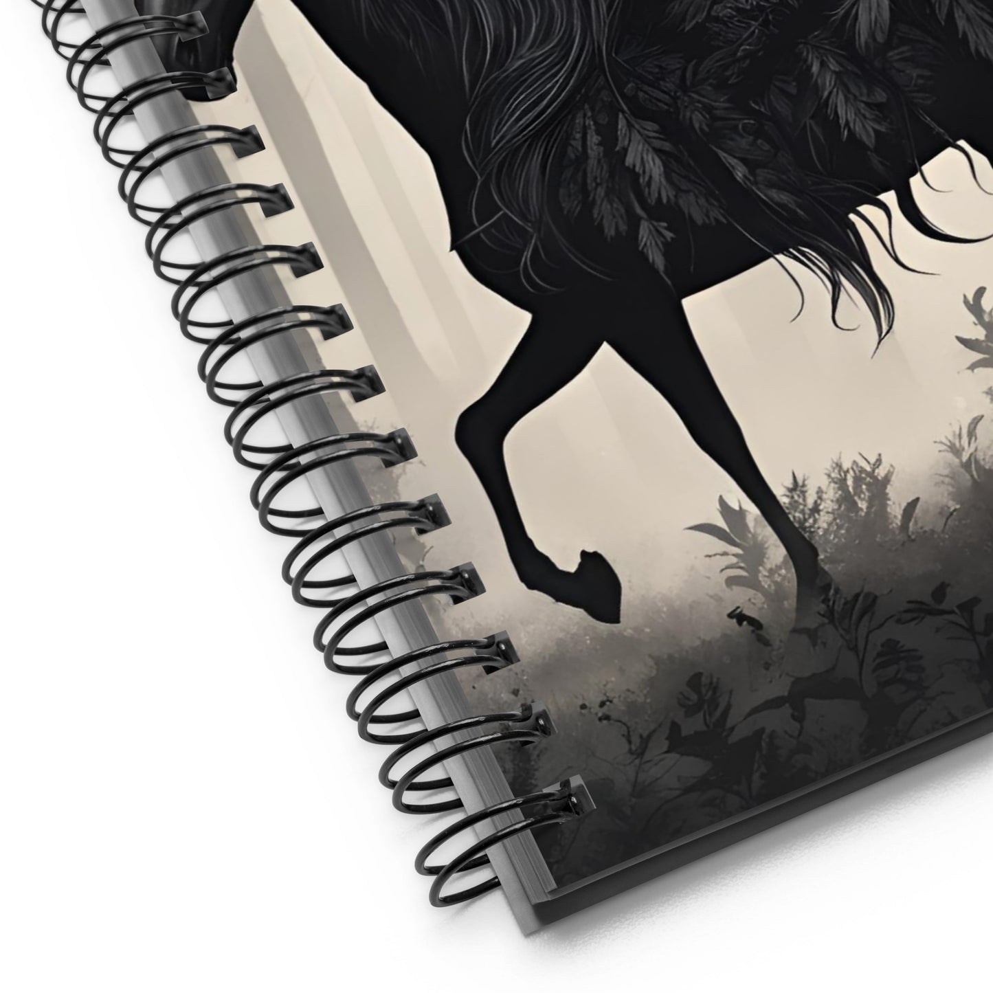 Dark Forest Spiral notebook