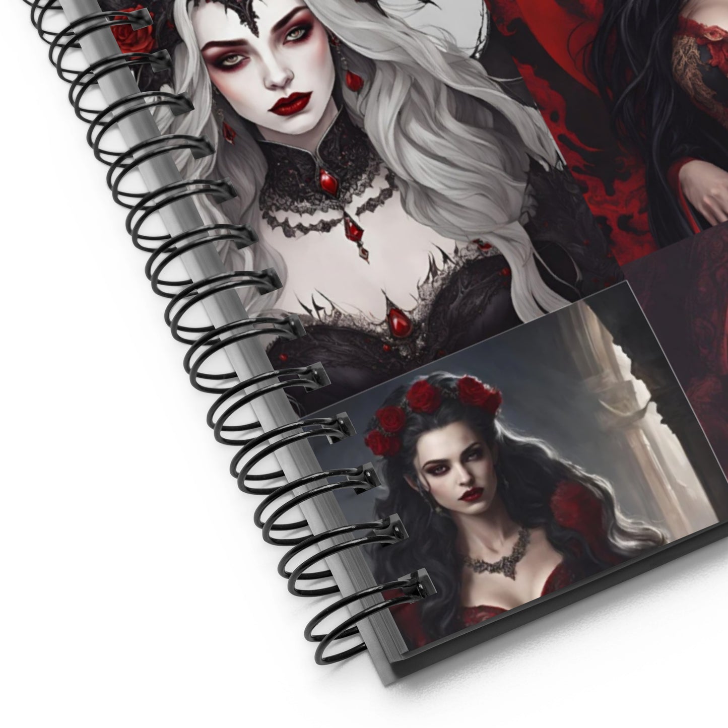 Vampire Queen Spiral notebook