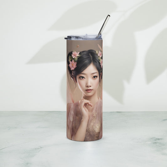 Beautiful Chineese Fairy Stainless steel tumbler