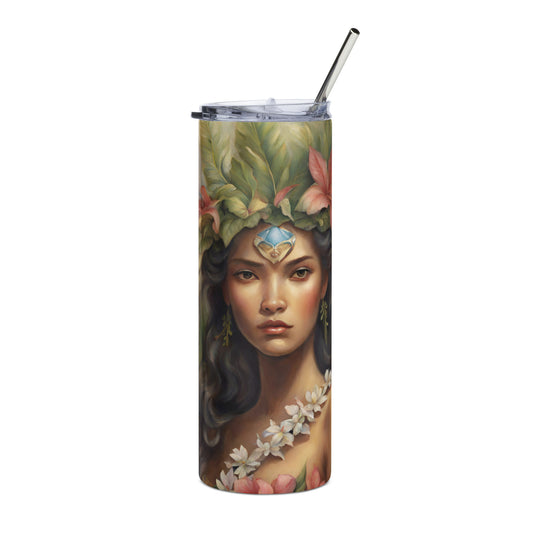 Beautiful Hawaiian Fairy Stainless steel tumbler
