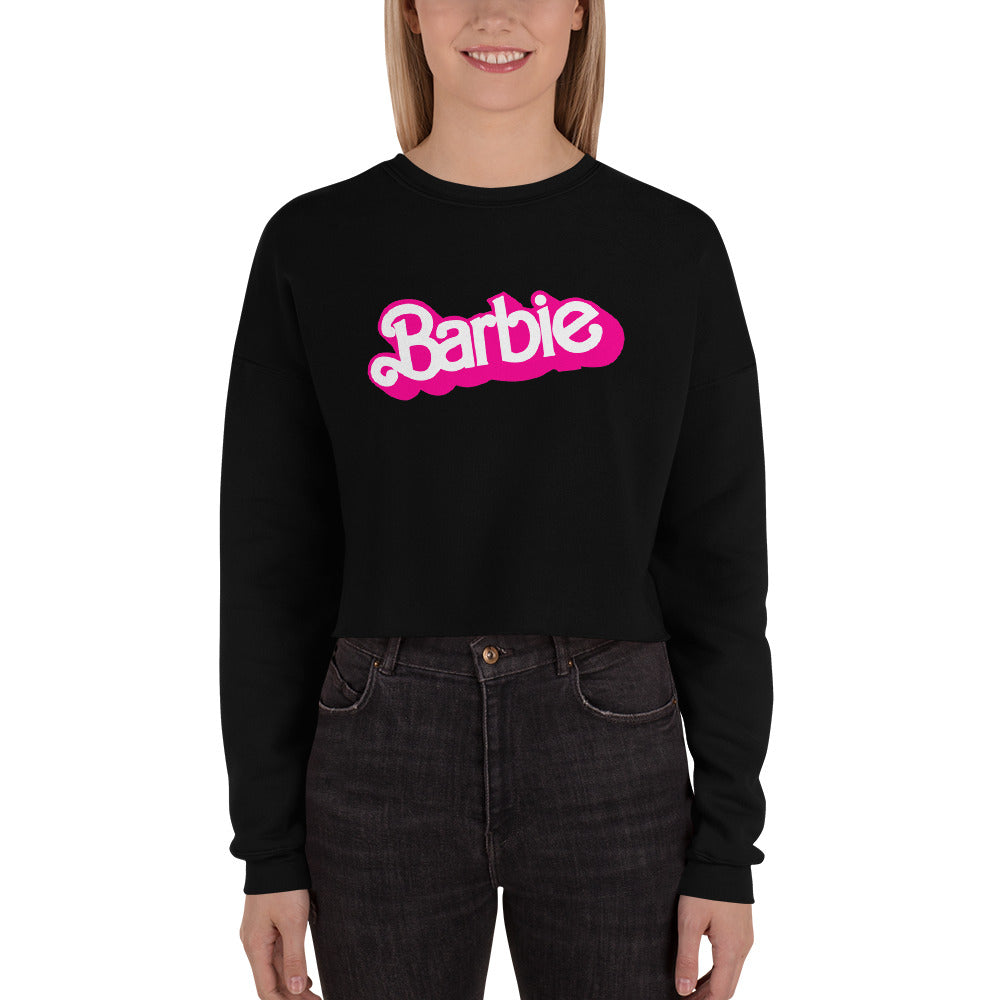 Barbie Women's Crop Sweatshirt