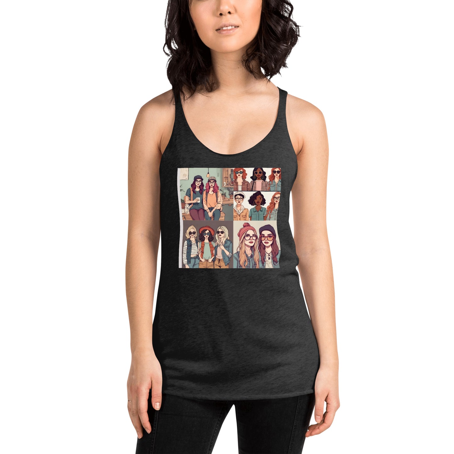Girls just wanna have fun Racerback Tank