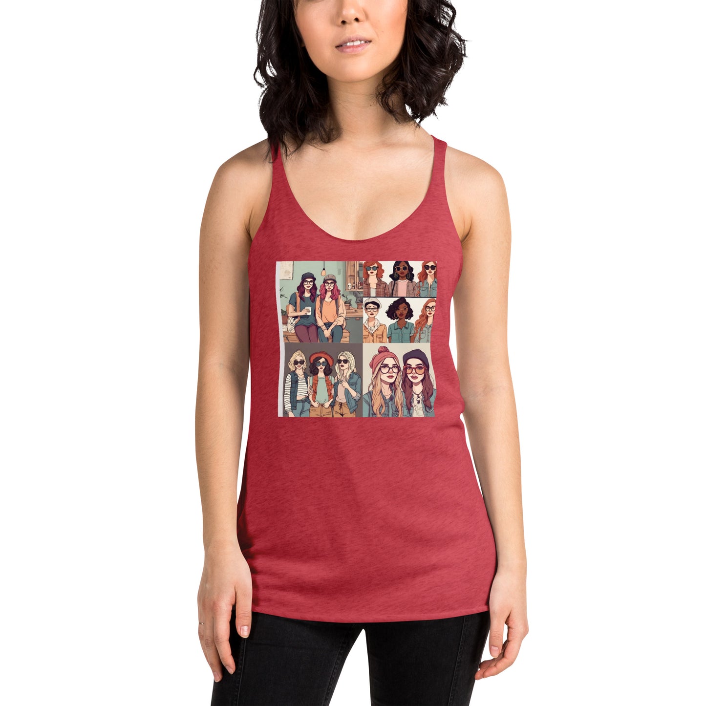 Girls just wanna have fun Racerback Tank