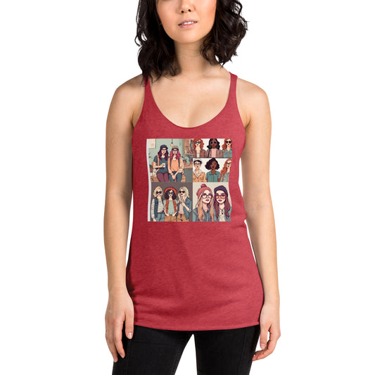 Girls just wanna have fun Racerback Tank