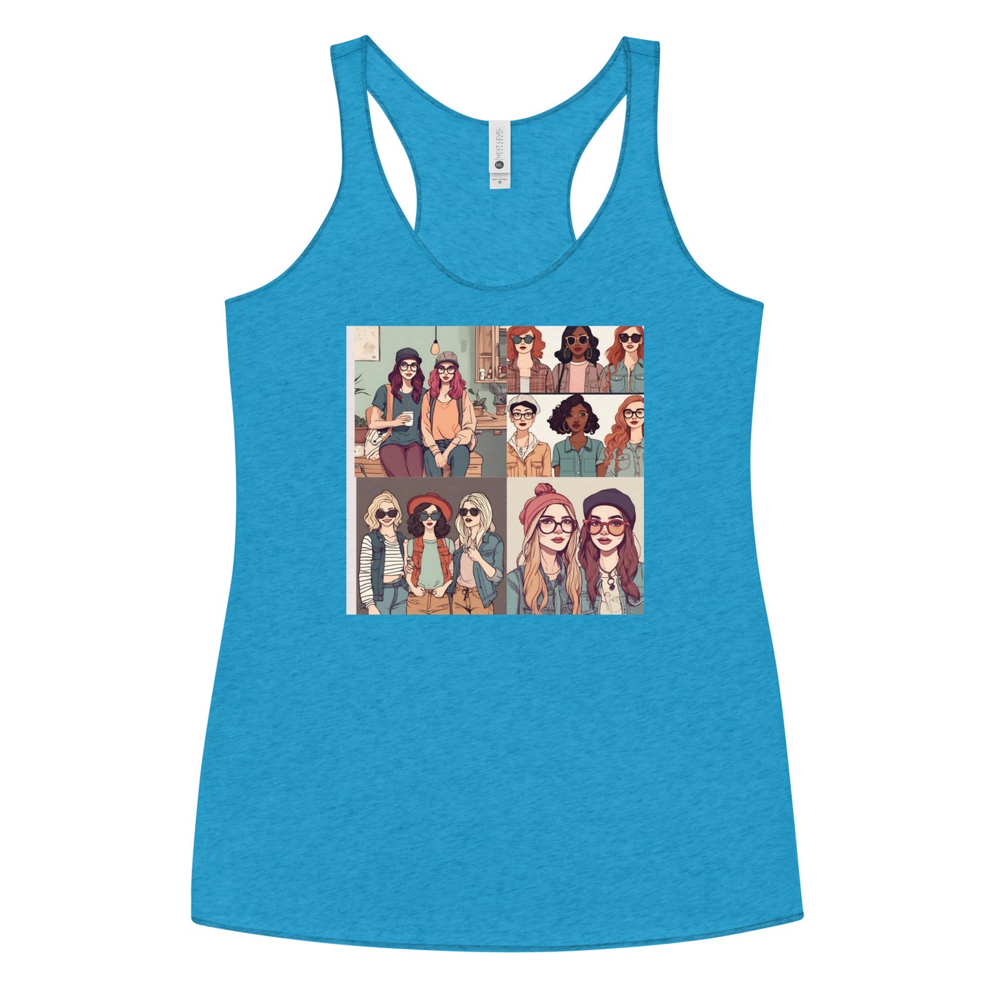 Girls just wanna have fun Racerback Tank